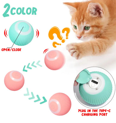 Interactive Electric Rolling Ball for Cats